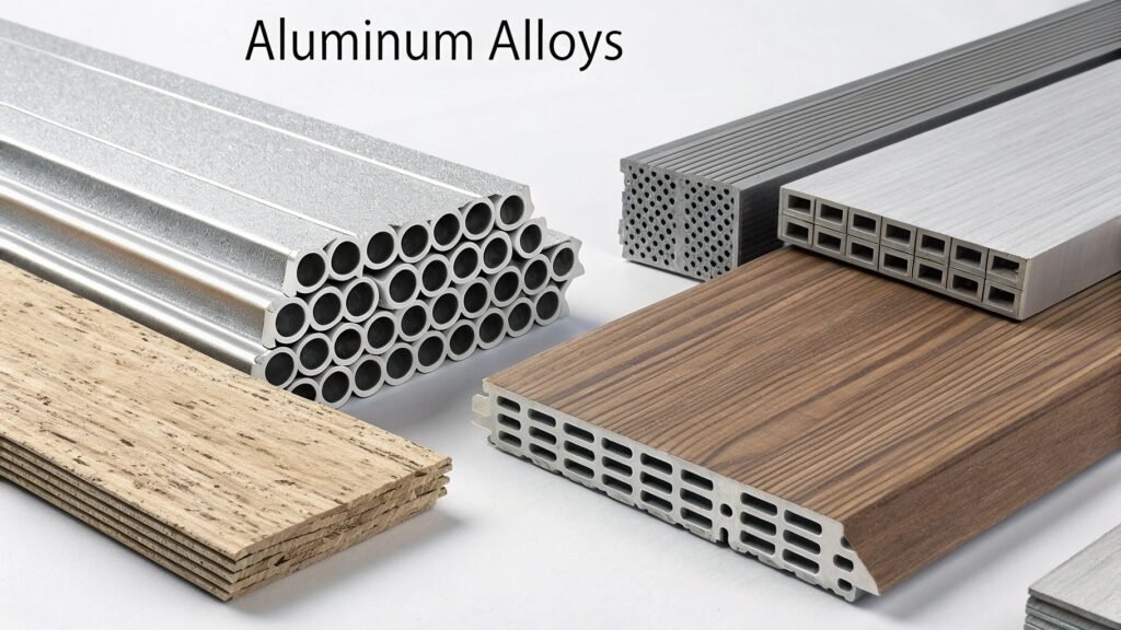 alt with keywords: various aerospace components made from different aluminum alloys